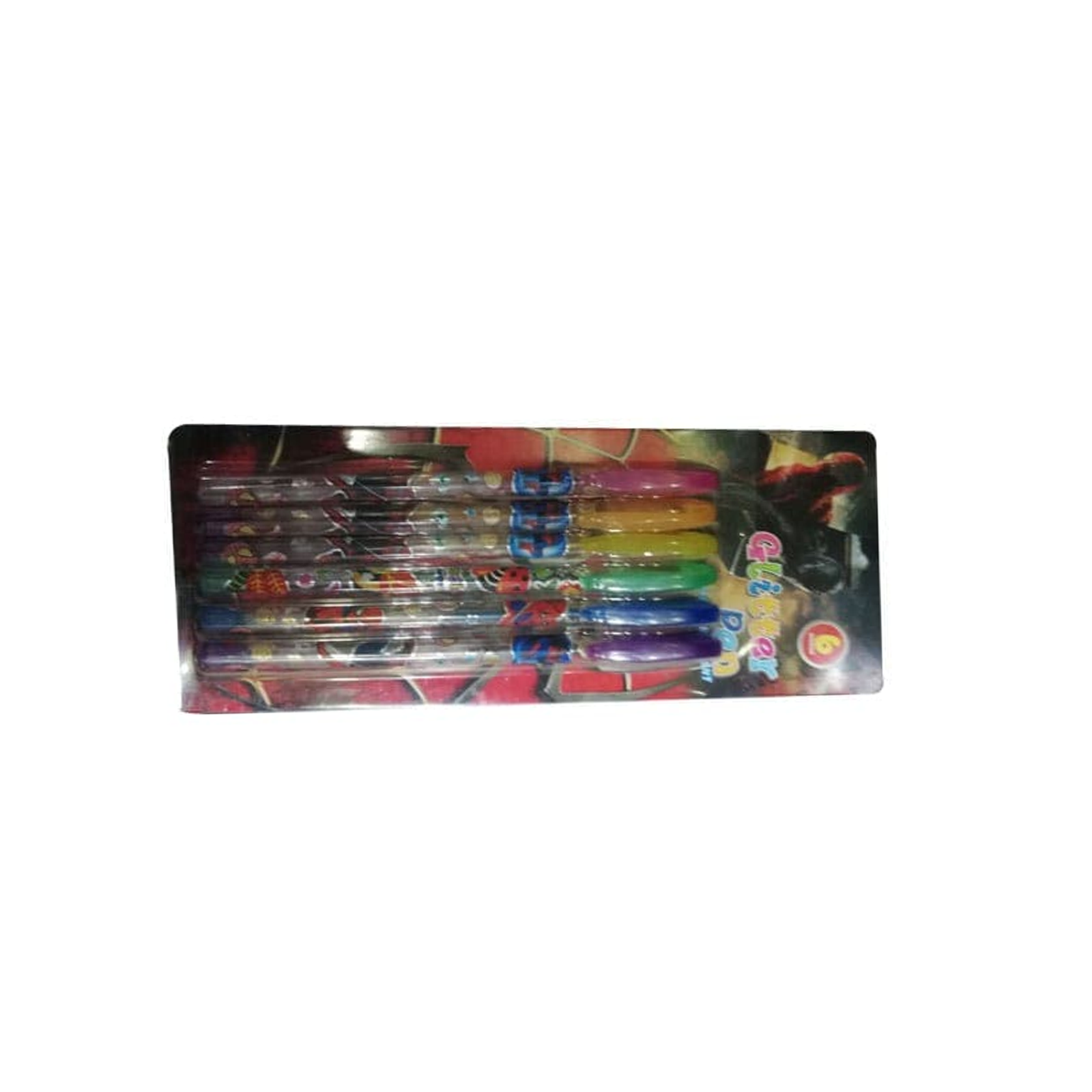 Glitter Pen 6 Colour (029-6)